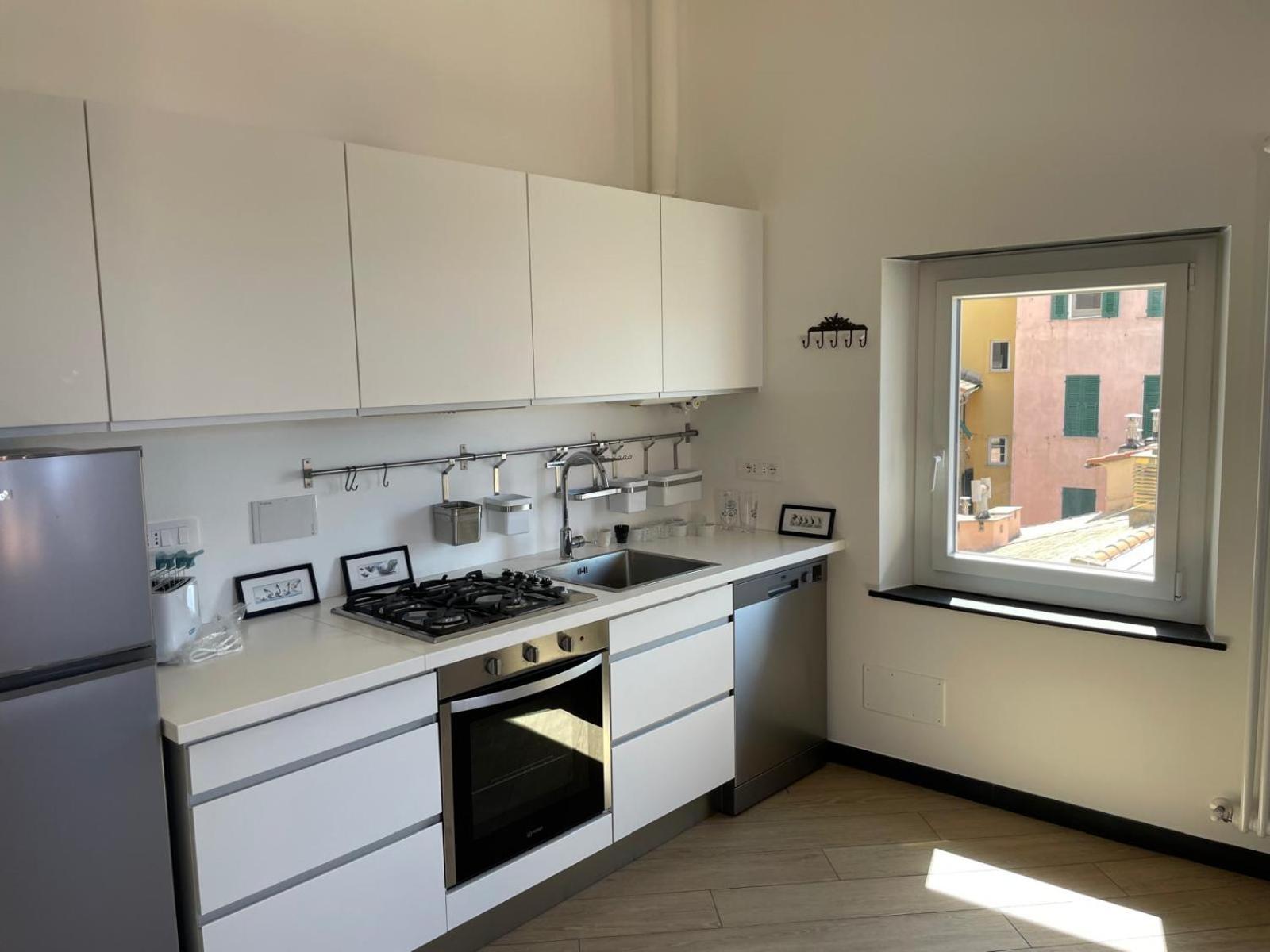 Ferienwohnung Sea View Camogli Portofino Exterior foto