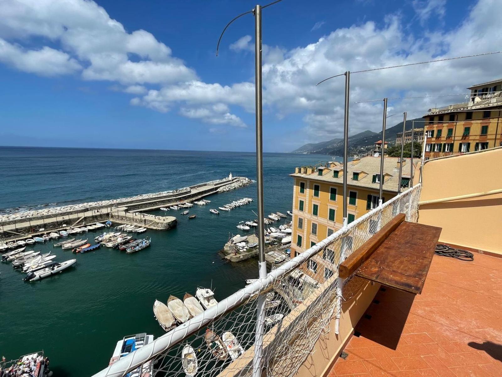 Ferienwohnung Sea View Camogli Portofino Exterior foto